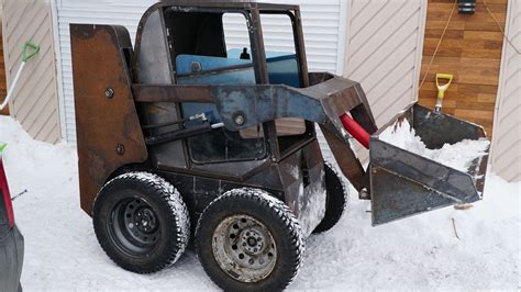 home built skid steer|homemade skid steer.